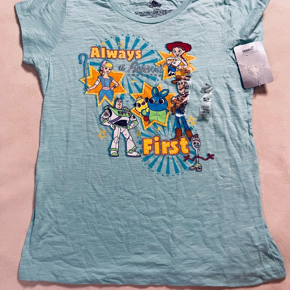 Disney Aqua Toy Story Characters Tee